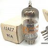 12AZ7 ~12AT7 ECC81 , 1950s, square getter 12AZ7 ~12AT7 ECC81 , 1950s, square getter