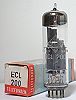 ECL200,(三極+五極管)u=55;5極管 屏耗6W!60年代西德製!
